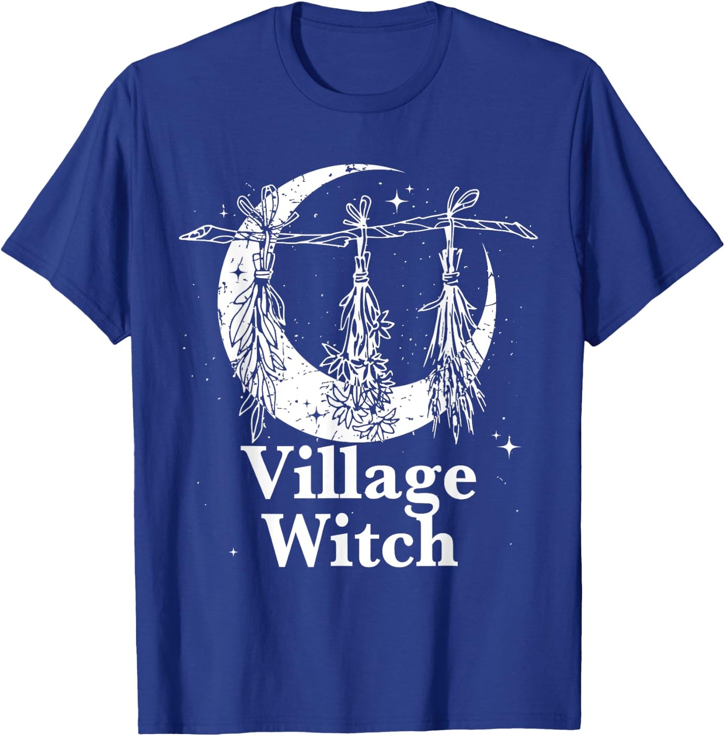 Village Witch Gothic Occult Wicca Pagan Nature T-Shirt - T-Shirt | Royal