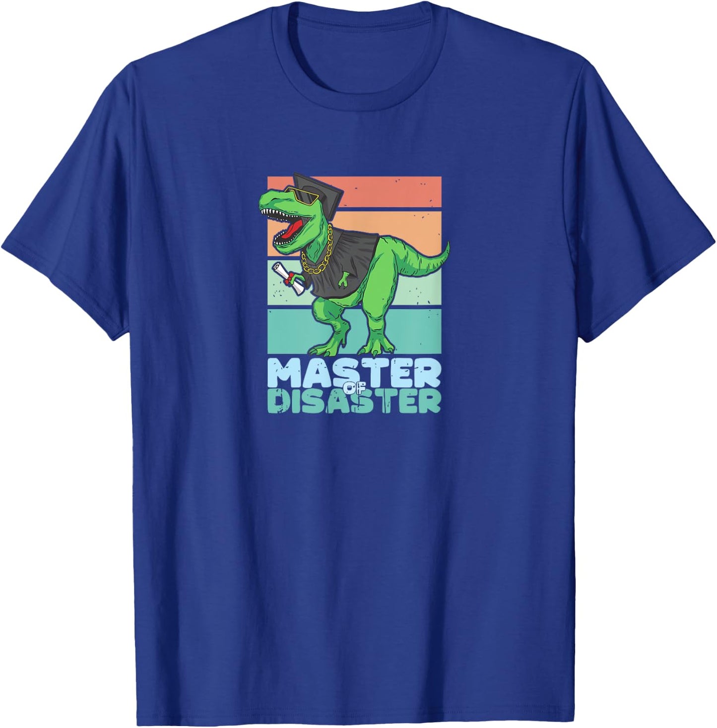 Master of Disaster | Graduation | Diploma | Gift T-Shirt - T-Shirt | Royal