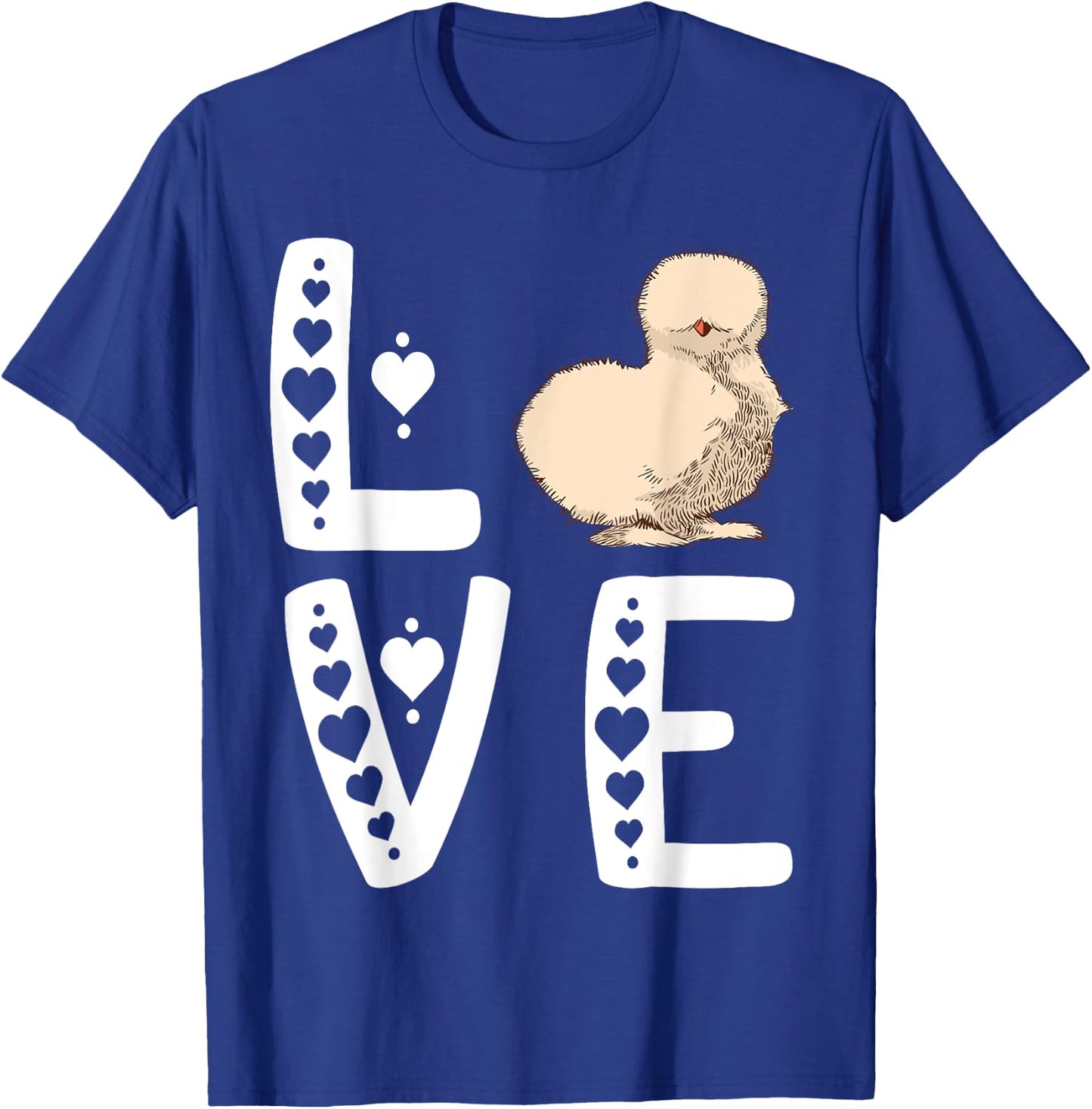 Silkie Chicken Silkie Chicken Lover Love Silky Chicken T-Shirt - T-Shirt | Royal