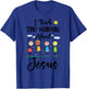 I Teach Tiny Humans About Jesus Sunday School Teacher T-Shirt - T-Shirt | Royal
