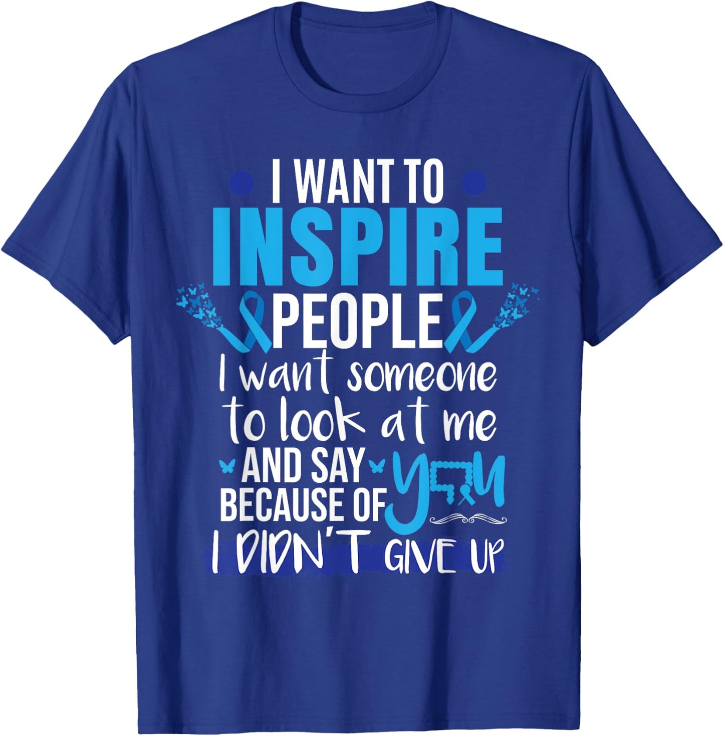 Colon Cancer Survivor T-Shirt - T-Shirt | Royal