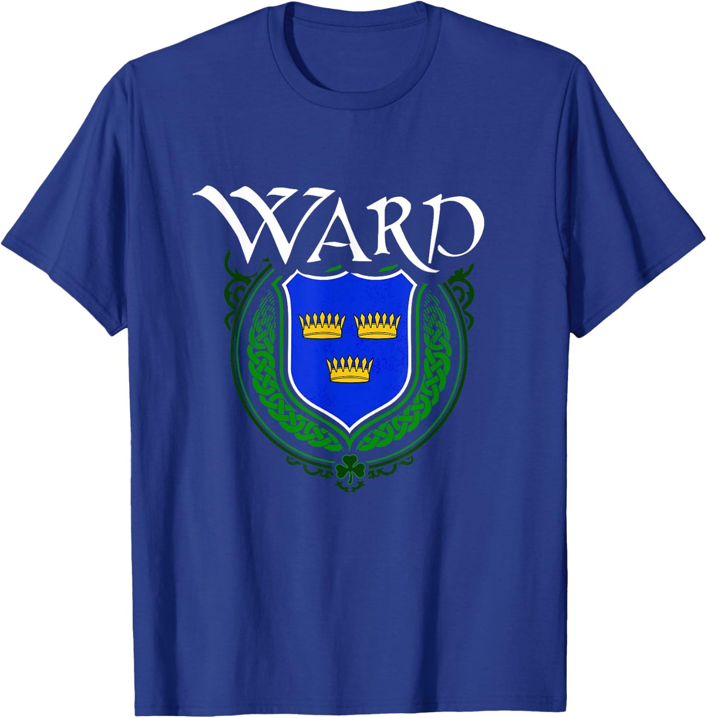 Ward Surname Irish Clan Tartan Badge Ireland T-Shirt - T-Shirt | Royal
