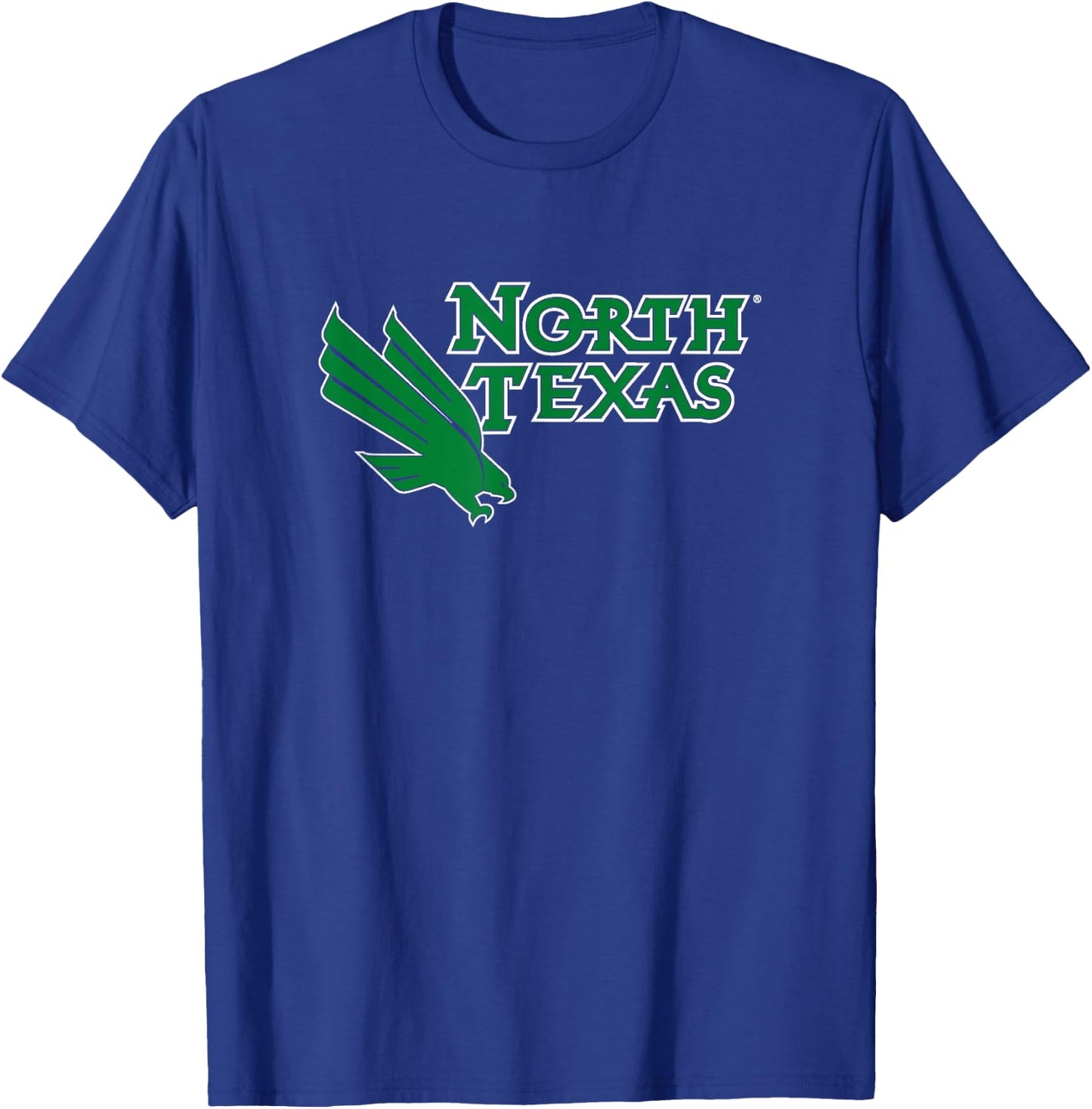 North Texas Mean Green | NCAA University of Merch | 1700EL11 T-Shirt - T-Shirt | Royal