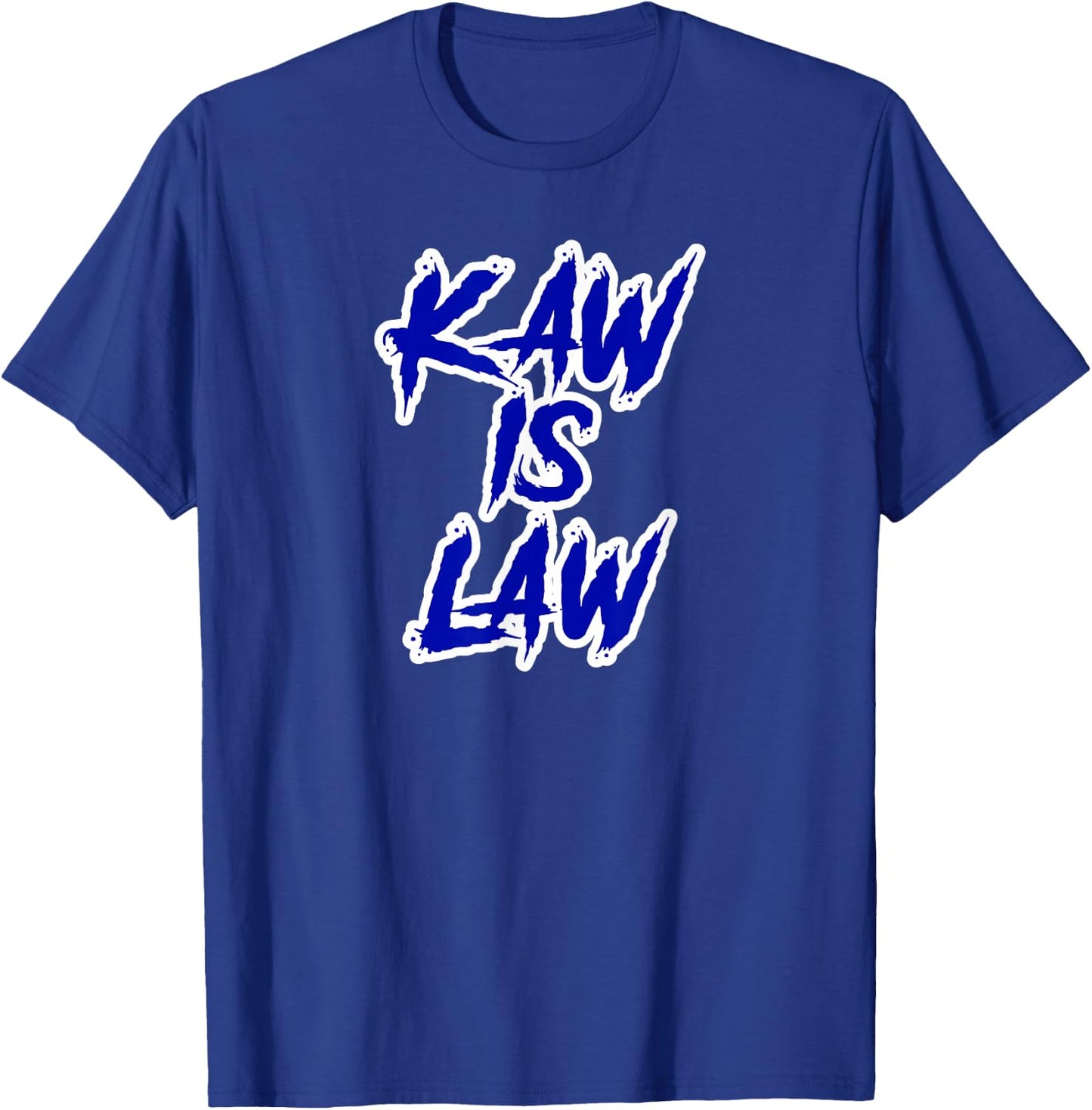 KaKaw is Law Battlehawks St. Louis Football Tailgate T-Shirt - T-Shirt | Royal