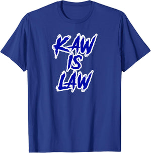 KaKaw is Law Battlehawks St. Louis Football Tailgate T-Shirt - T-Shirt | Royal