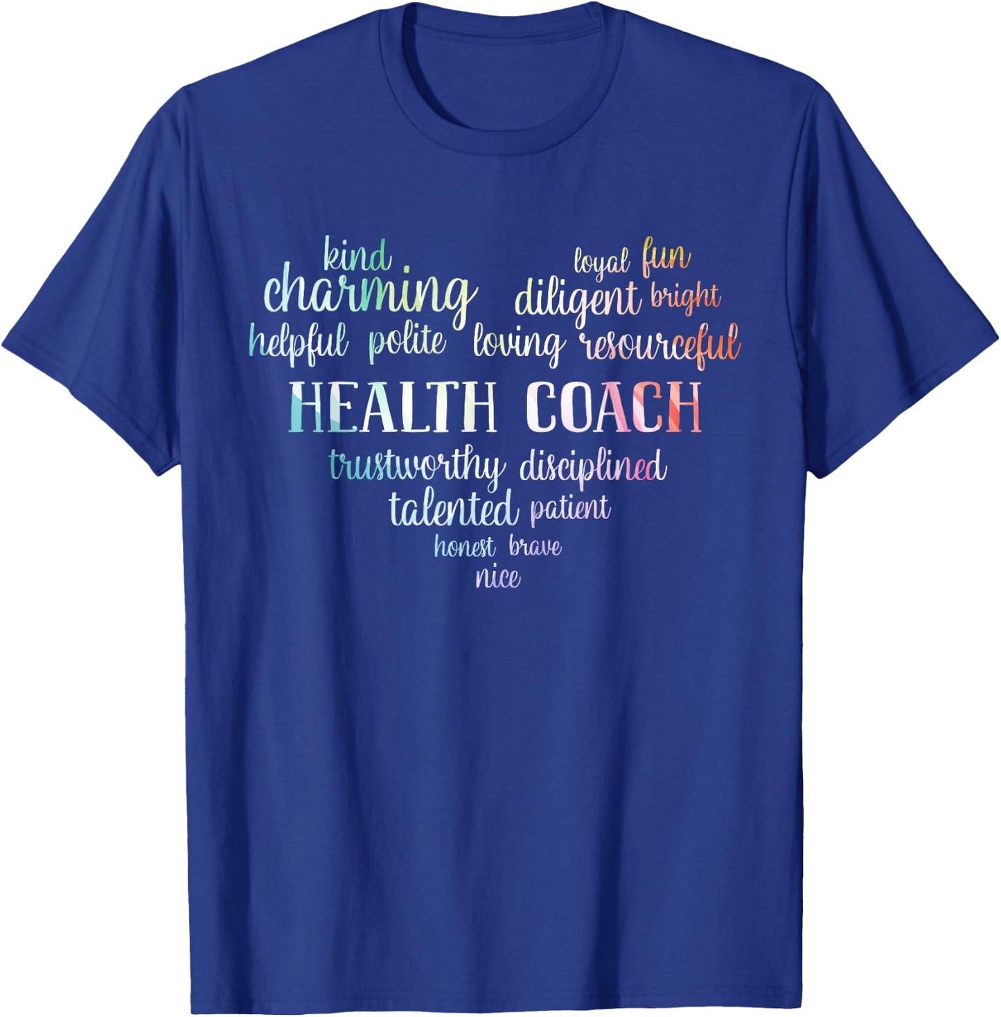 Health Coach T-Shirt - T-Shirt | Royal