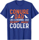 Sun Conure Dad Parrot Bird Conure T-Shirt - T-Shirt | Royal