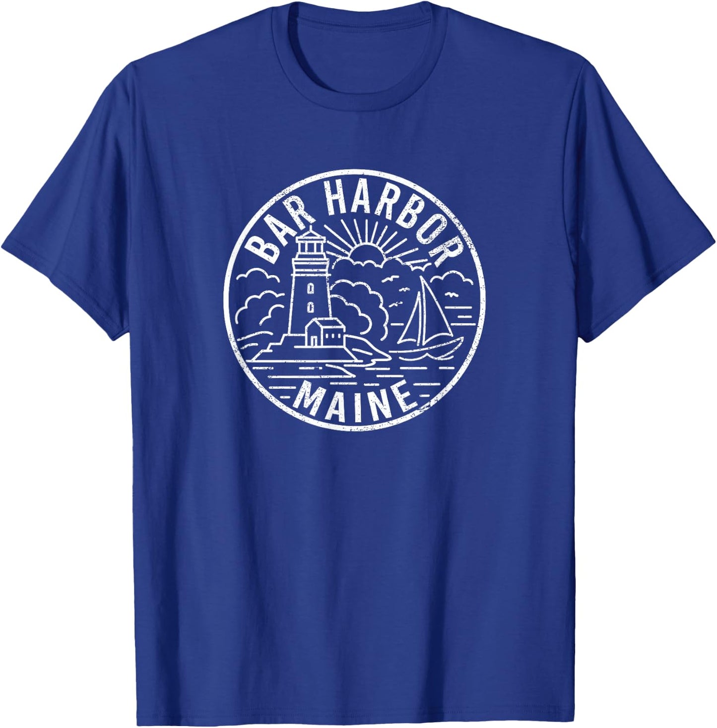 Bar Harbor Maine T-Shirt - T-Shirt | Royal