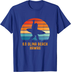 Ko Olina Beach - Hawaii Sasquatch Souvenir T-Shirt - T-Shirt | Royal