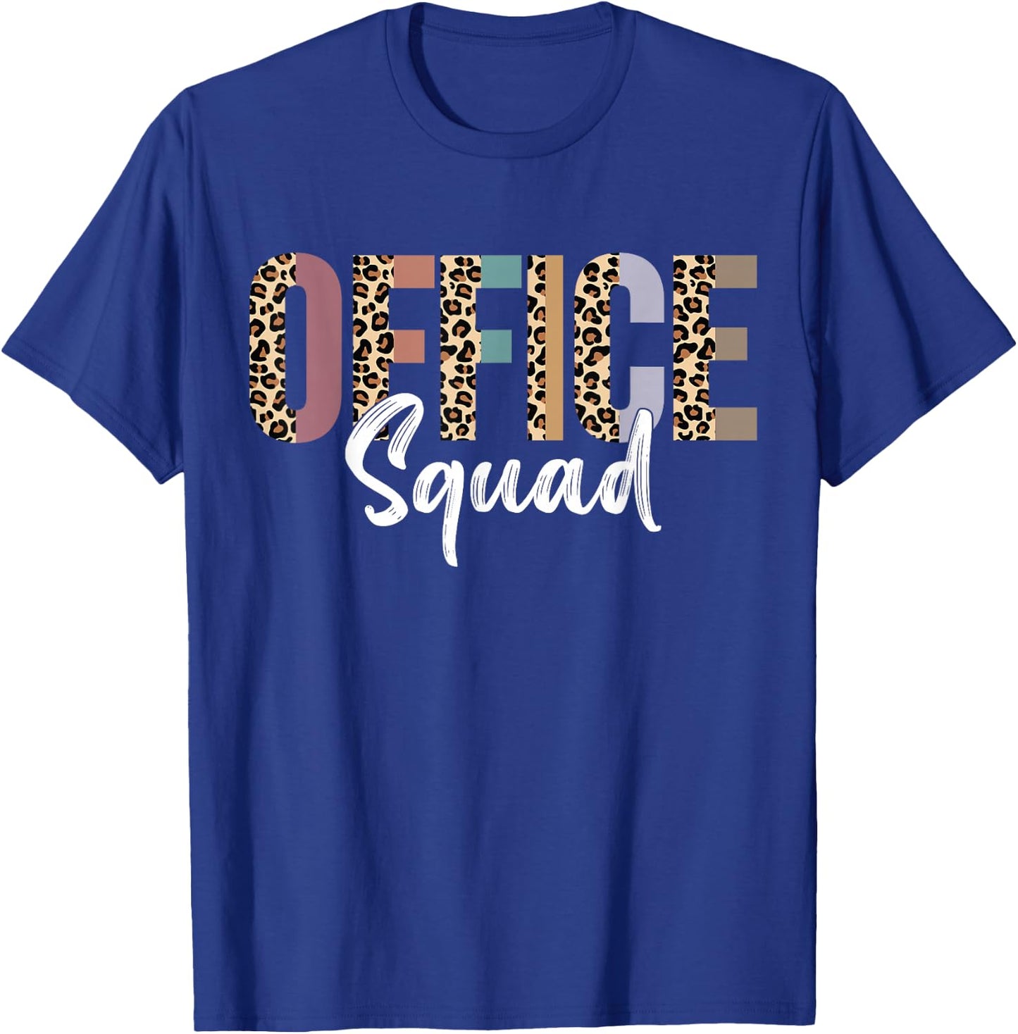 Office Squad Administrative Gifts Assistant School Secretary T-Shirt - T-Shirt | Royal