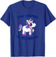 Unicorn Broken Arm Funny Still Working On My Landing Gymnast T-Shirt - T-Shirt | Royal