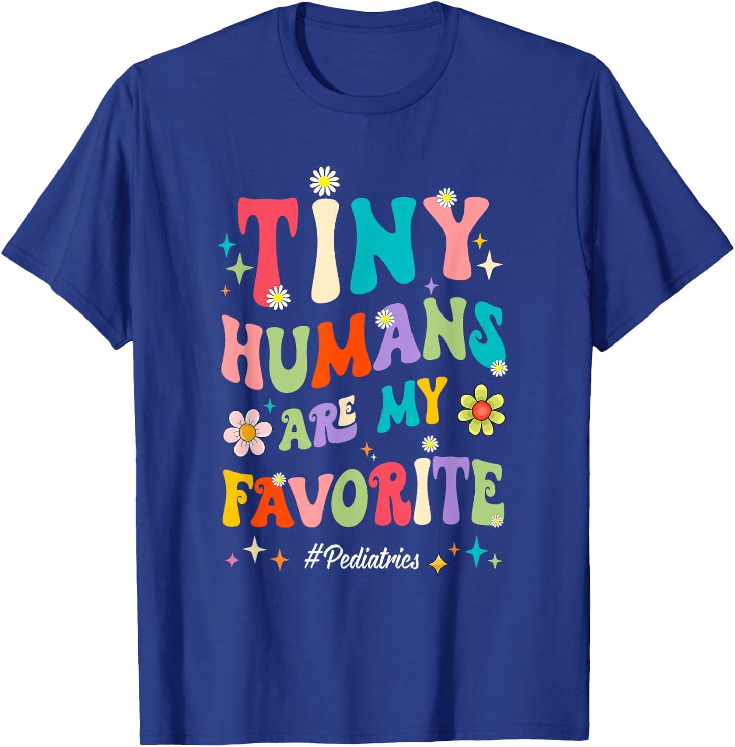 Nicu Pediatric Nurse Future Peds Nurse Nursing School Groovy T-Shirt - T-Shirt | Royal