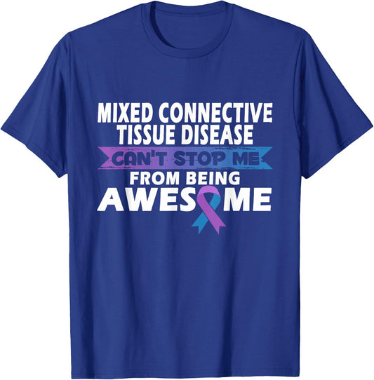 Mixed connective tissue disease Awareness T-Shirt - T-Shirt | Royal