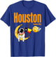 Houston Space City Astronaut T-Shirt - T-Shirt | Royal