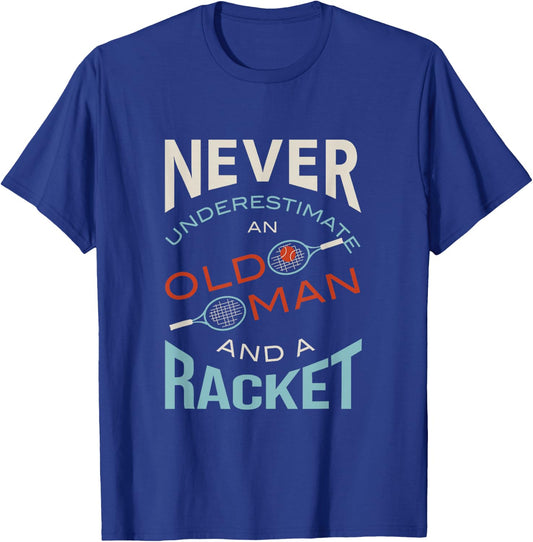 Funny Tennis Humor T-Shirt - T-Shirt | Royal