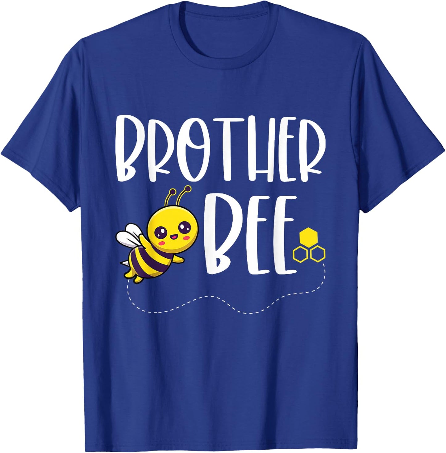 Birthday Bee Family Matching Brother Bee Beekeeper Bro Funny T-Shirt - T-Shirt | Royal