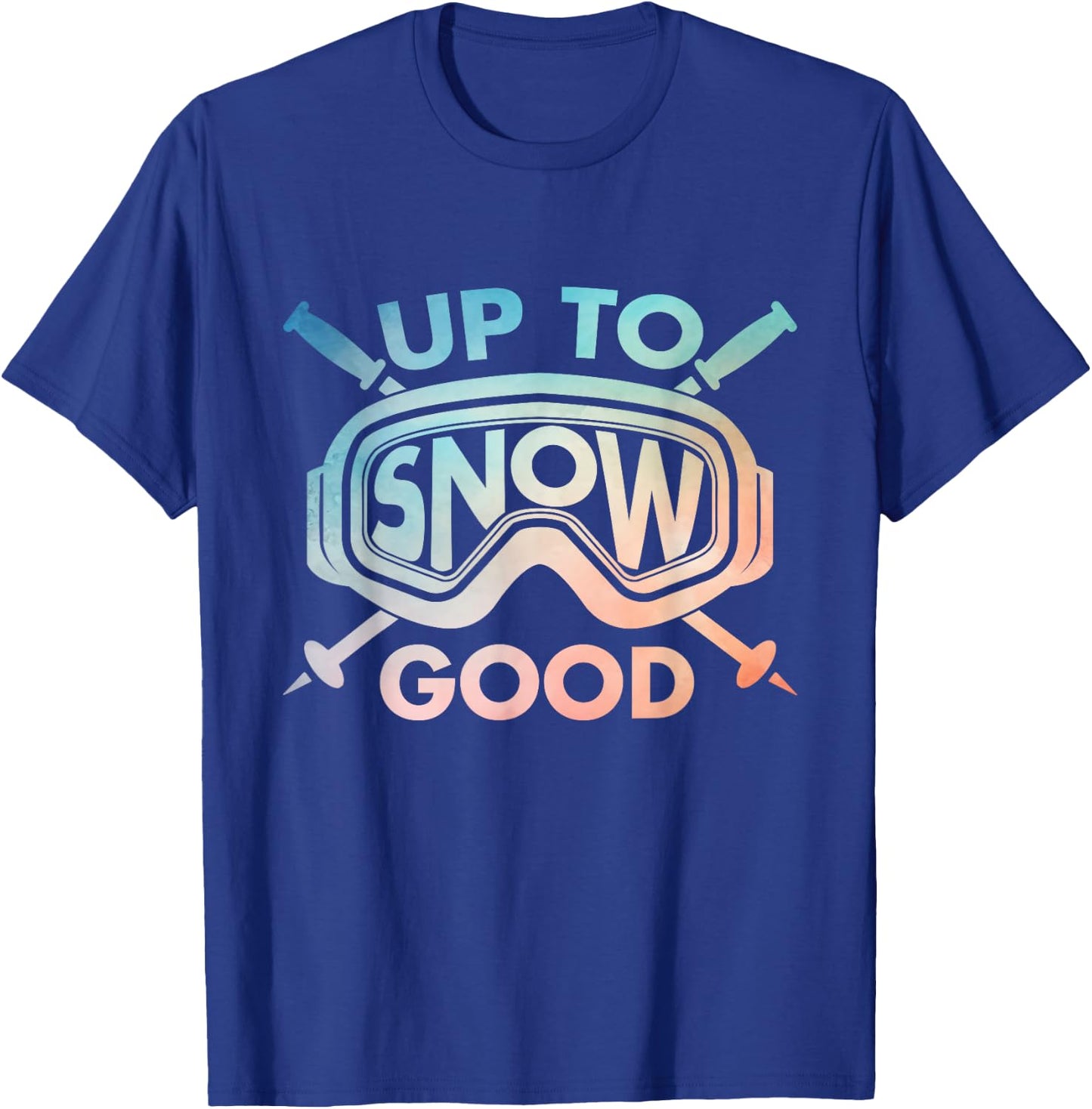 Cool Skiing Design Women Ski Skier Snow Skiing Lover T-Shirt - T-Shirt | Royal