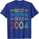 Best Husband Since 2004 - 18th Wedding Anniversary T-Shirt - T-Shirt | Royal