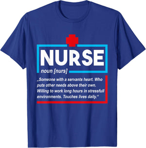 Definition RN LPN Registered Nurse T-Shirt - T-Shirt | Royal