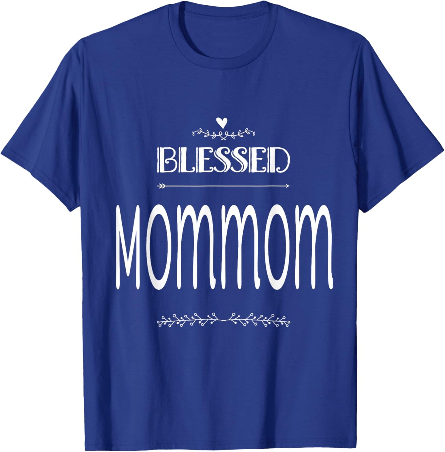 Blessed Mommom Special Grandma T-Shirt - T-Shirt | Royal