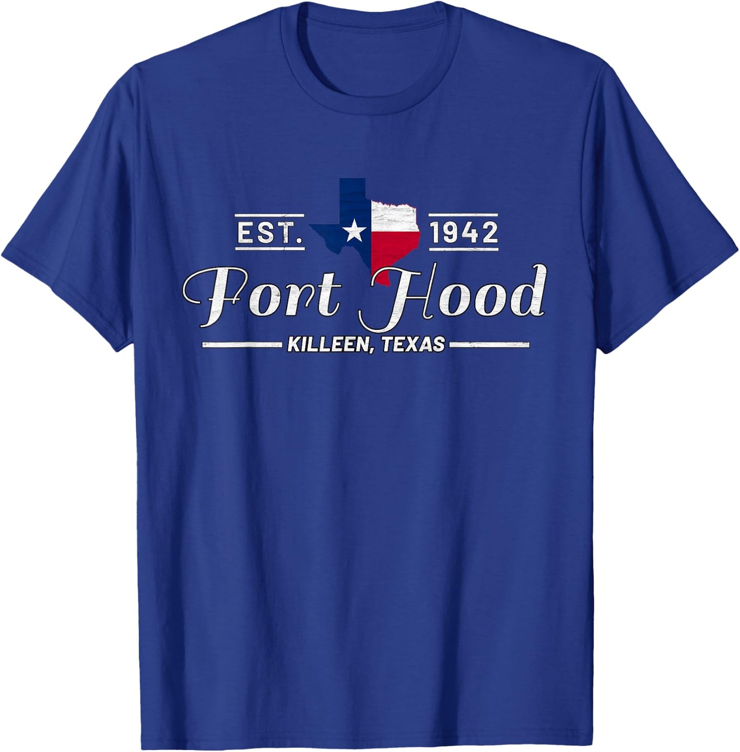 Fort Hood Killeen Texas Great Place Home Of Armored Corps T-Shirt - T-Shirt | Royal