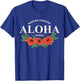 Surfing Paradise Aloha Hawaii T-Shirt - T-Shirt | Royal