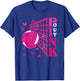 Cute Pink Out Volleyball Breast Cancer Awareness Pink Ribbon T-Shirt - T-Shirt | Royal