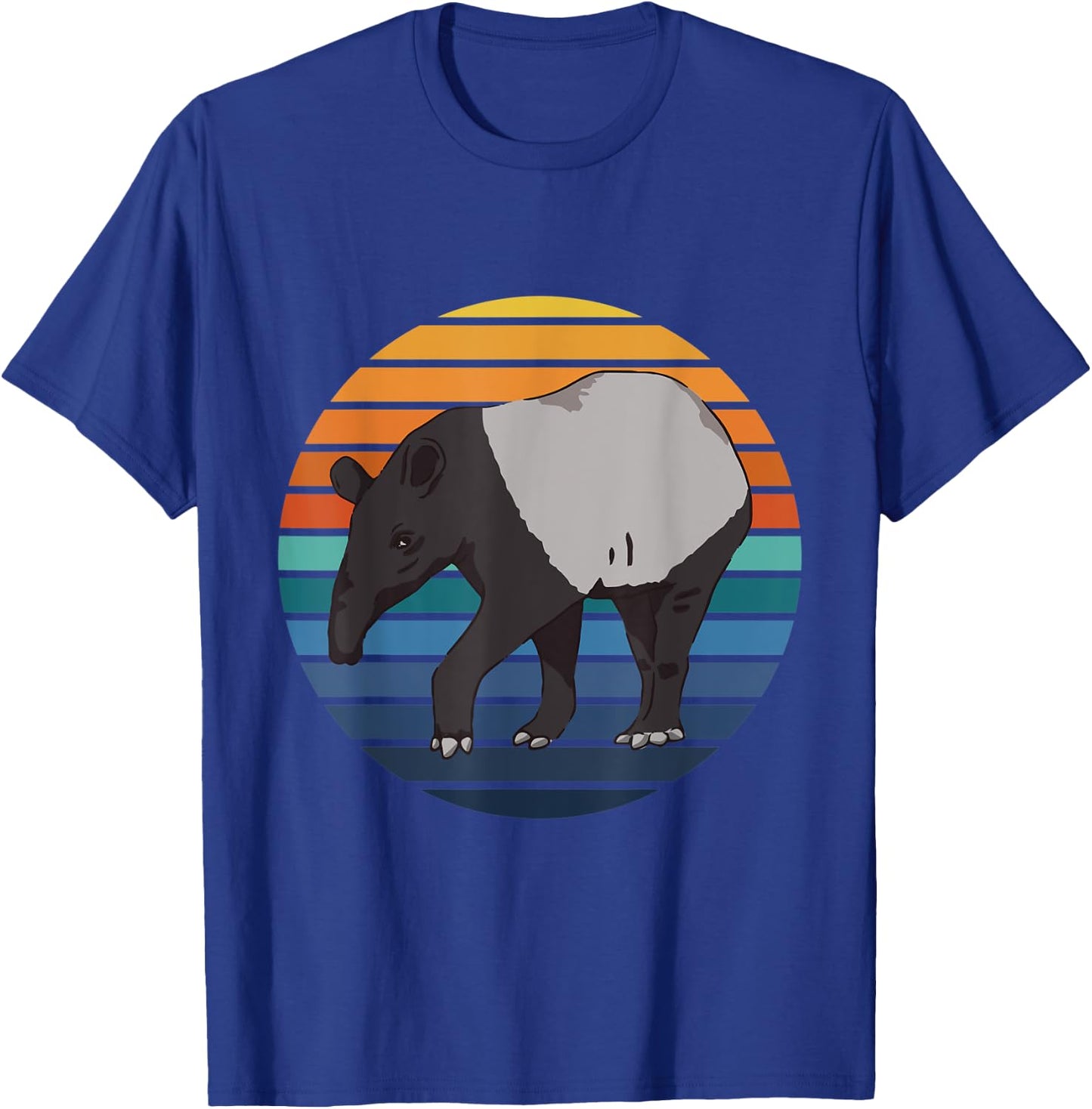 Malayan Tapir Animal Zoo Keeper T-Shirt - T-Shirt | Royal