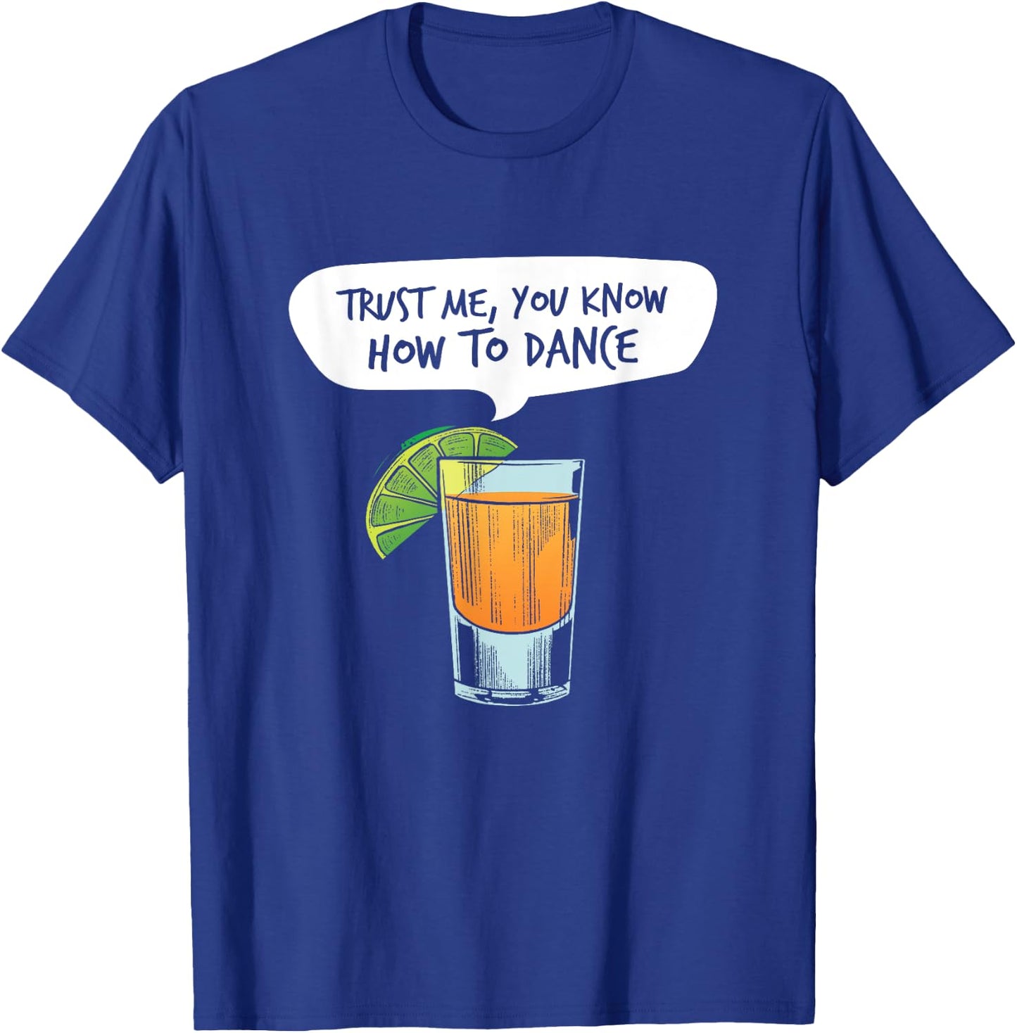 Mis Amigos Funny Salt Lime & Tacos Tequila T-Shirt - T-Shirt | Royal
