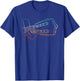 Retro Acoustic Guitar Guitar Lover T-Shirt - T-Shirt | Royal