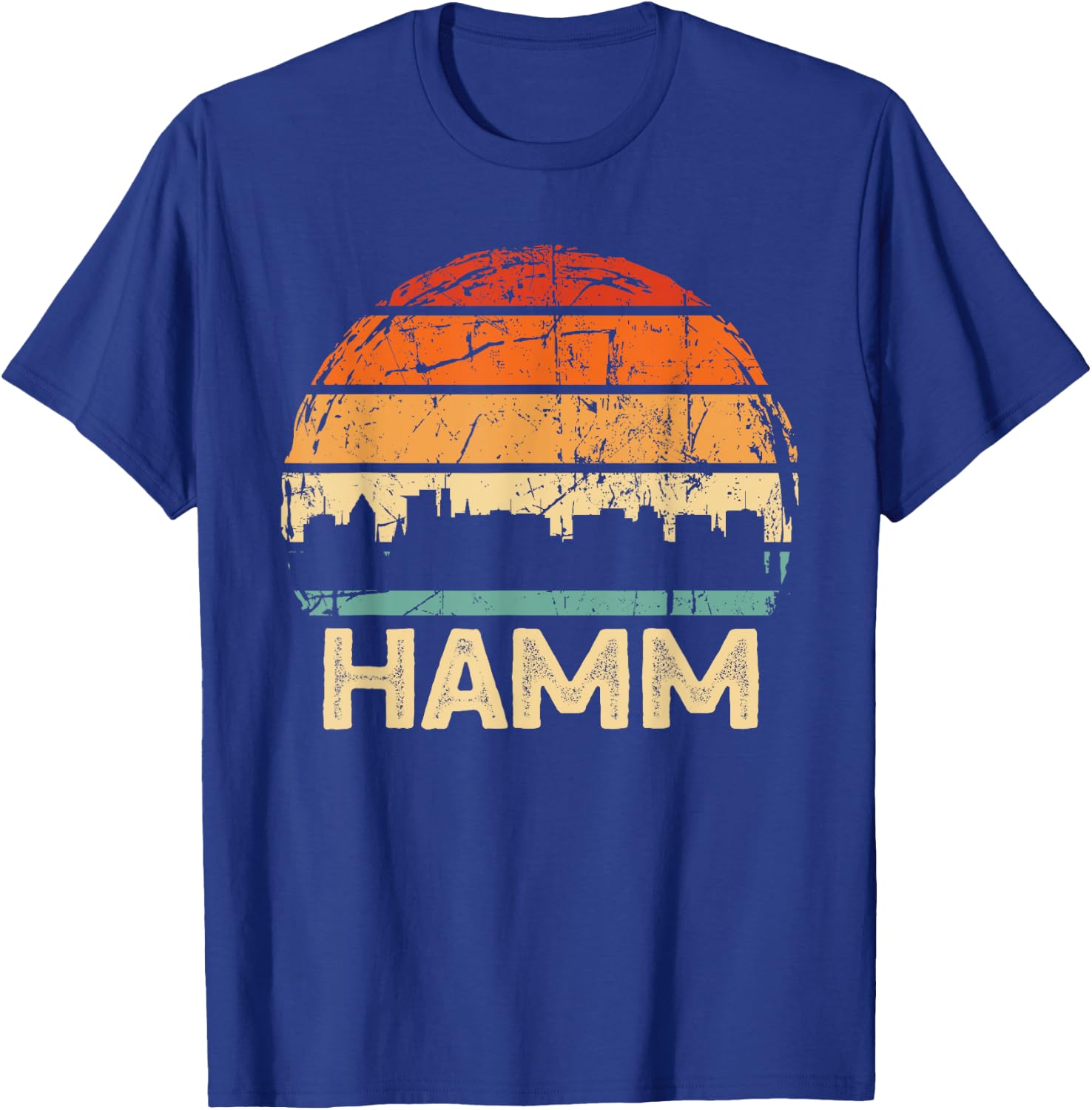 Hamm skyline T-Shirt - T-Shirt | Royal