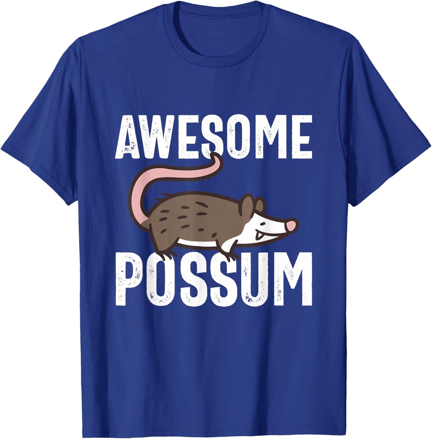 Awesome Possum I Love Possums Lover Awesome Opossum T-Shirt - T-Shirt | Royal