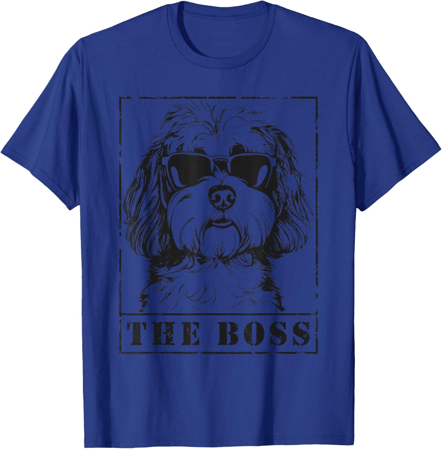 The Funny Havanese Boss Mom Dad Dog Lover Women Kids T-Shirt - T-Shirt | Royal