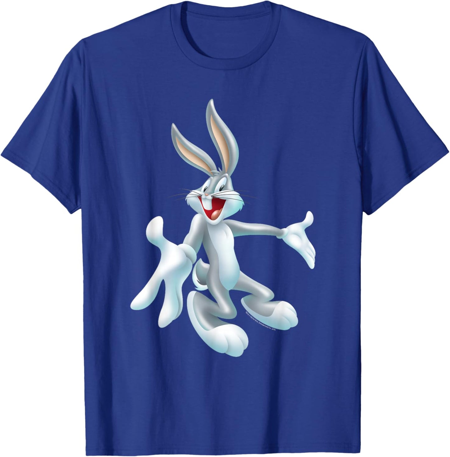 Looney Tunes Bugs Bunny Airbrushed T-Shirt - T-Shirt | Royal