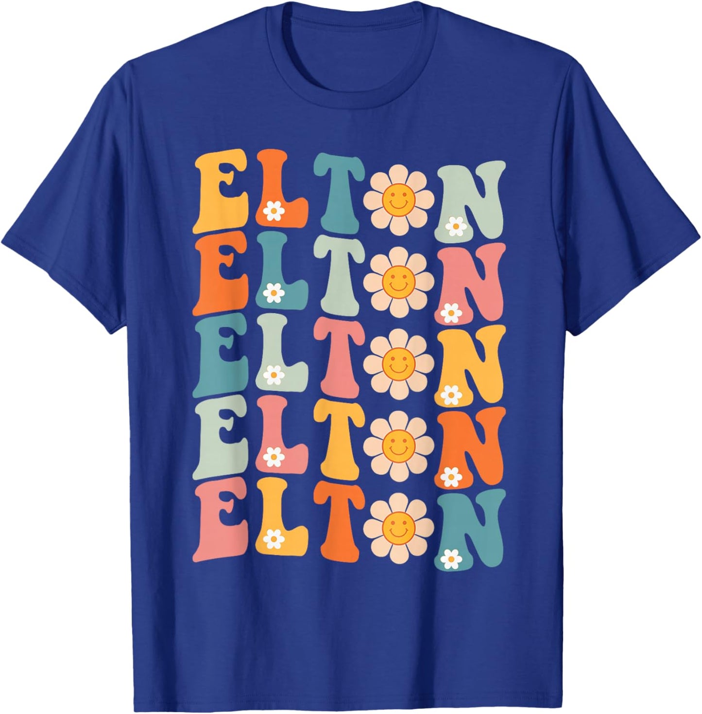 Vintage Elton T-Shirt - T-Shirt | Royal