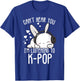 Can't Hear You I'm Listening Kpop Rabbit K-pop Merchandise T-Shirt - T-Shirt | Royal