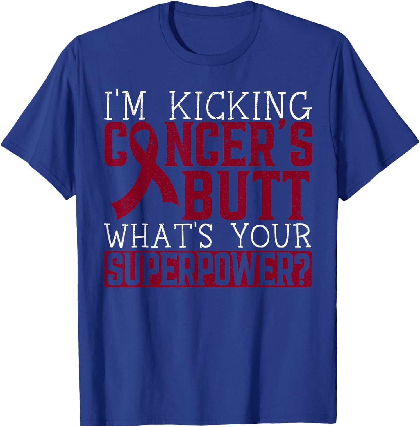 Multiple Myeloma Warrior Myeloma Cancer Awareness T-Shirt - T-Shirt | Royal