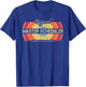 Funny Job Title Worker Retro Vintage Master Scheduler T-Shirt - T-Shirt | Royal