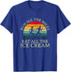 Run All the Miles Eat All the Ice Cream Running Funny Runner Women T-Shirt - T-Shirt | Royal