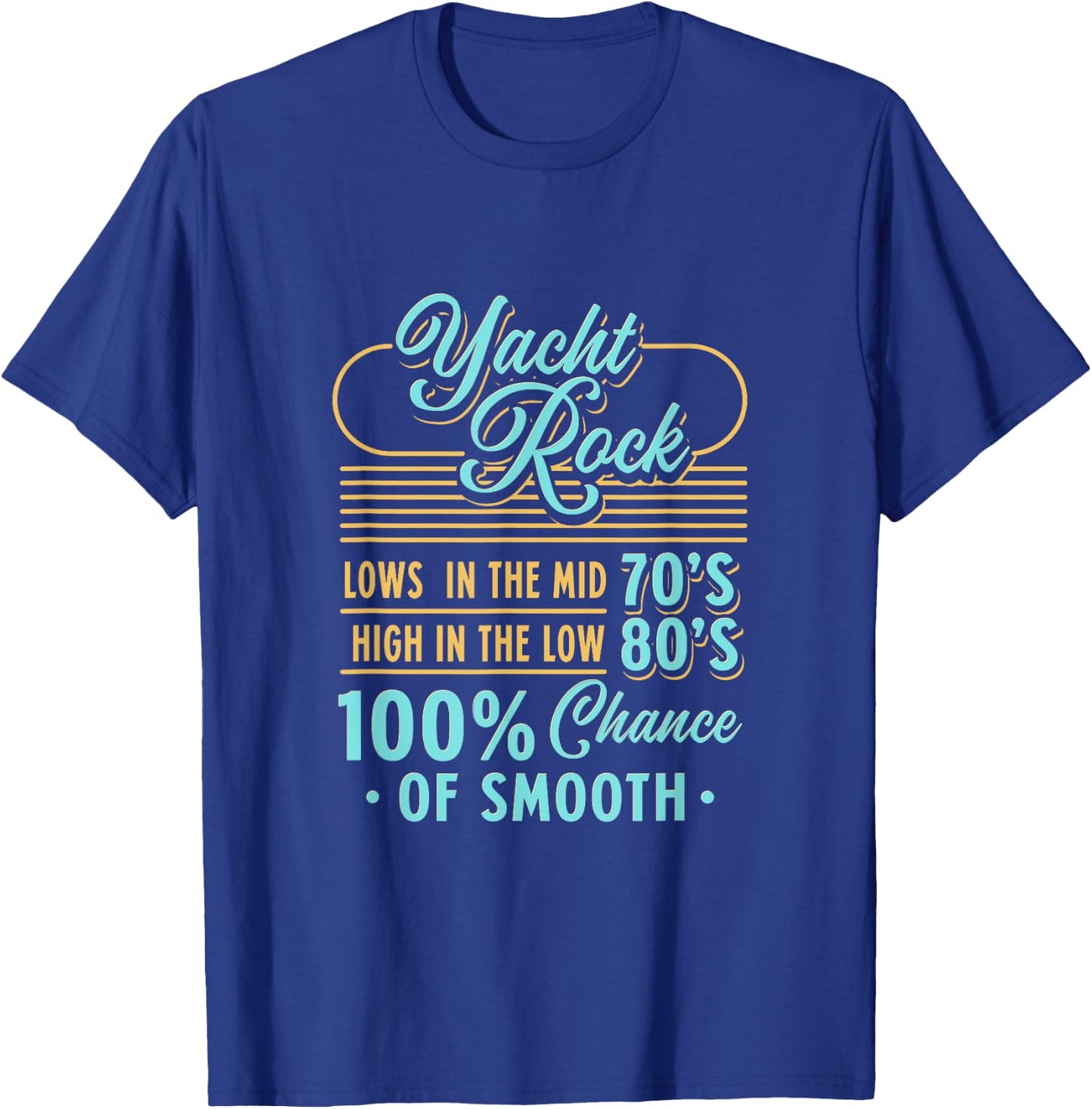 Party Boat Yacht Rock T-Shirt - T-Shirt | Royal
