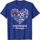 Radiology Manager Heart Funny Radiologist T-Shirt - T-Shirt | Royal