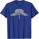 Military Freefall Parachutist Badge - US Army Distressed T-Shirt - T-Shirt | Royal