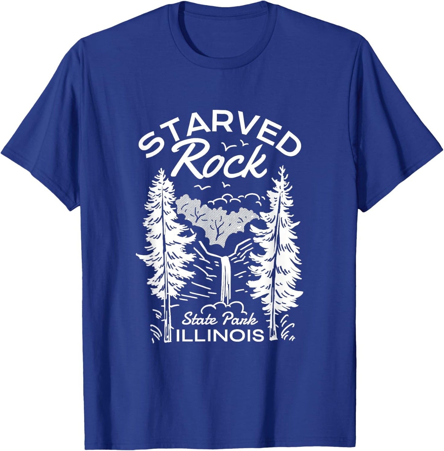Starved Rock State Park Illinois Nature T-Shirt - T-Shirt | Royal