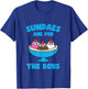 Funny Sundae Ice Cream Sundaes Are For The Boys Dessert T-Shirt - T-Shirt | Royal