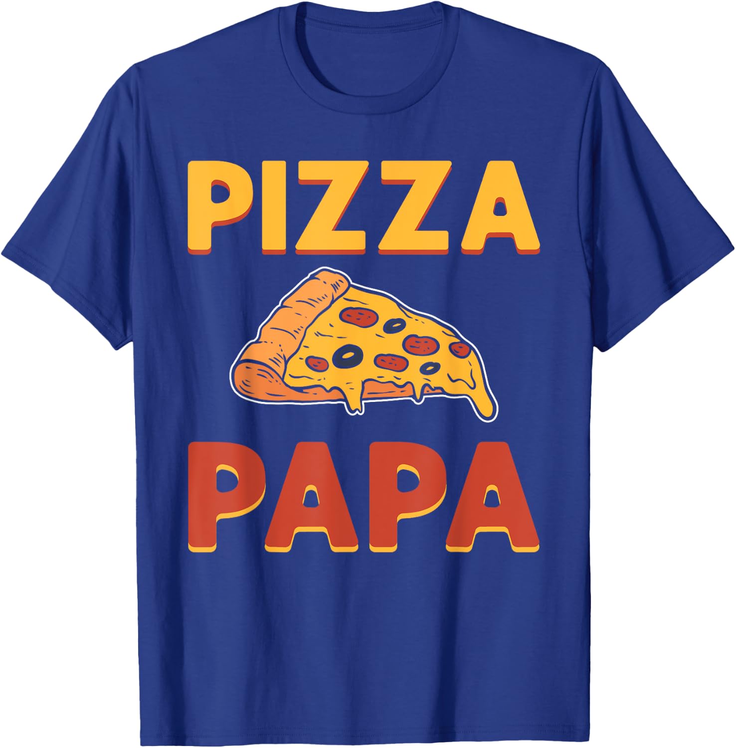 Pizza Papa. Pizza Expert. Pizza Maker. Pizza Making T-Shirt - T-Shirt | Royal