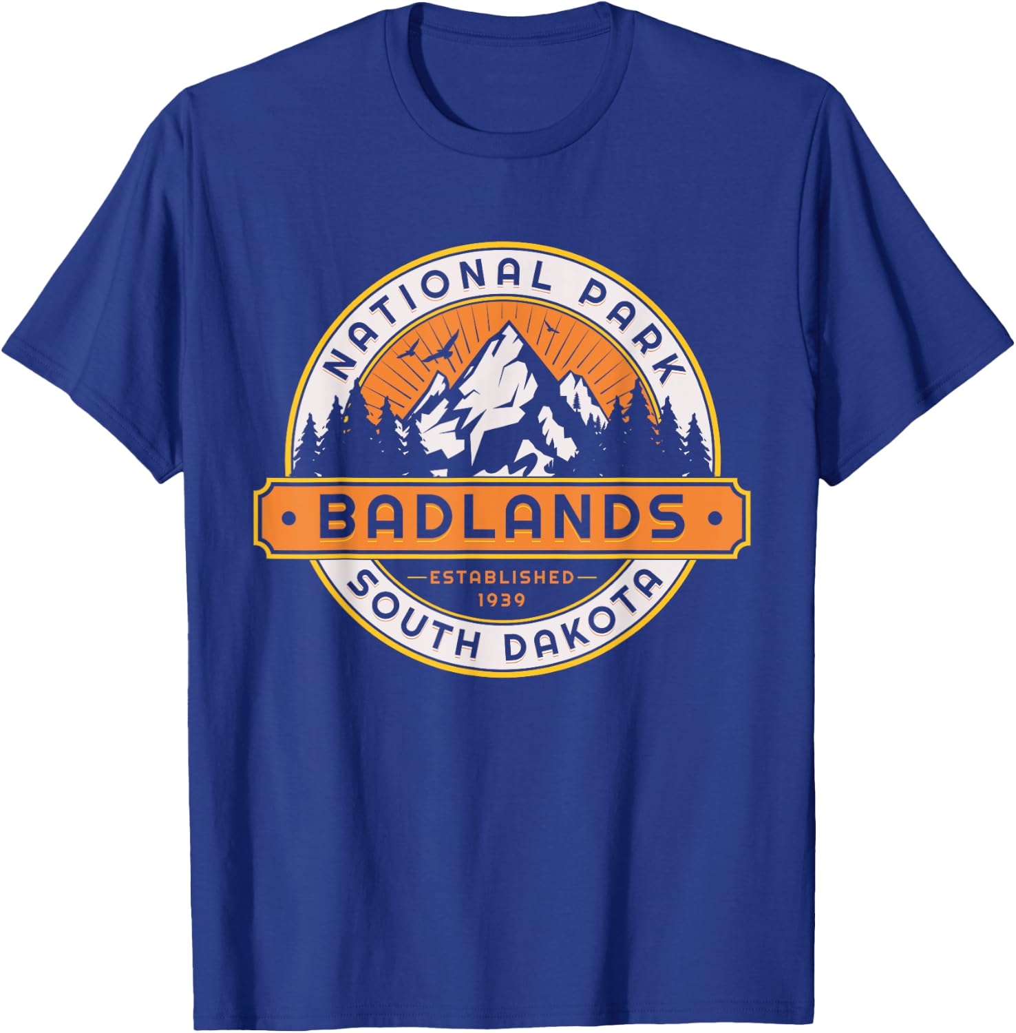 Badlands National Park T-Shirt - T-Shirt | Royal