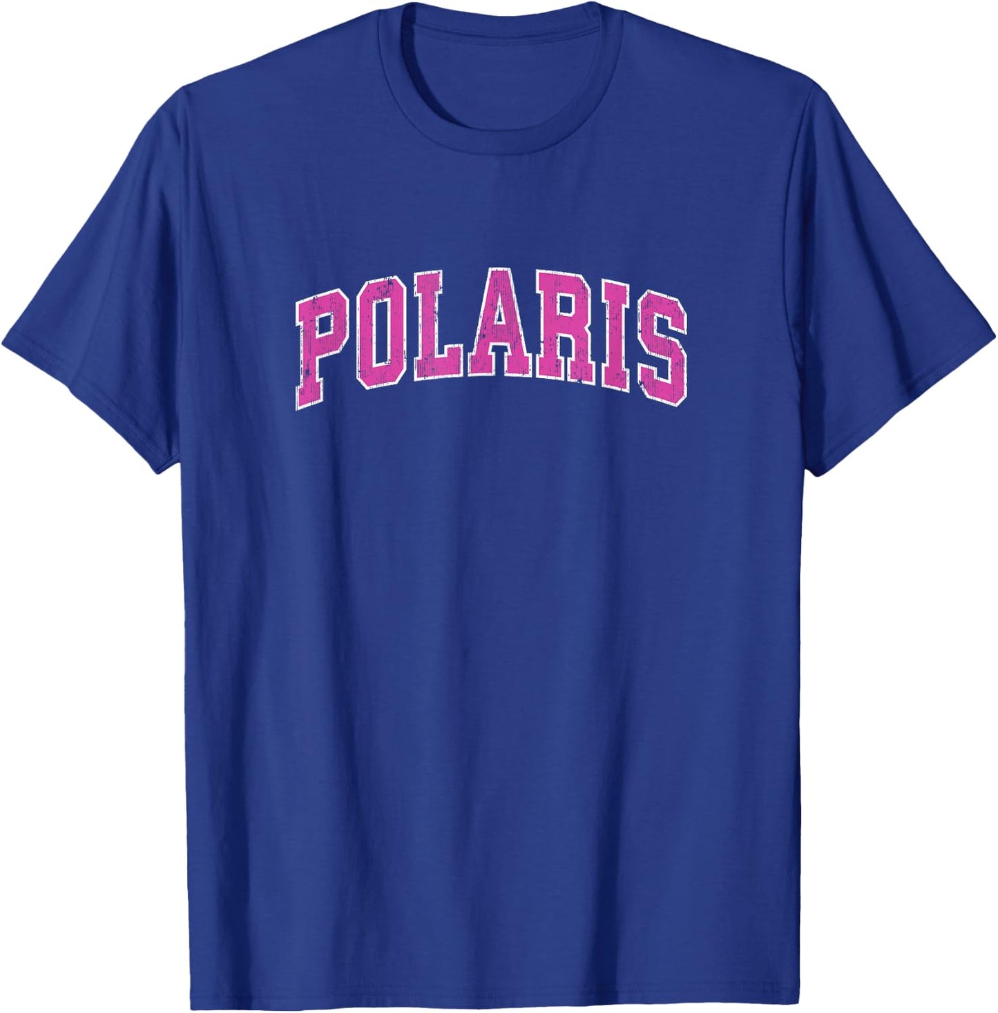 Polaris Montana MT Vintage Sports Design Pink Design T-Shirt - T-Shirt | Royal