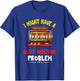 Slot Machine Problem Gaming Machine Gambling Poker Player T-Shirt - T-Shirt | Royal