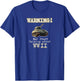 Warning May Start Talking About World War II T-Shirt - T-Shirt | Royal