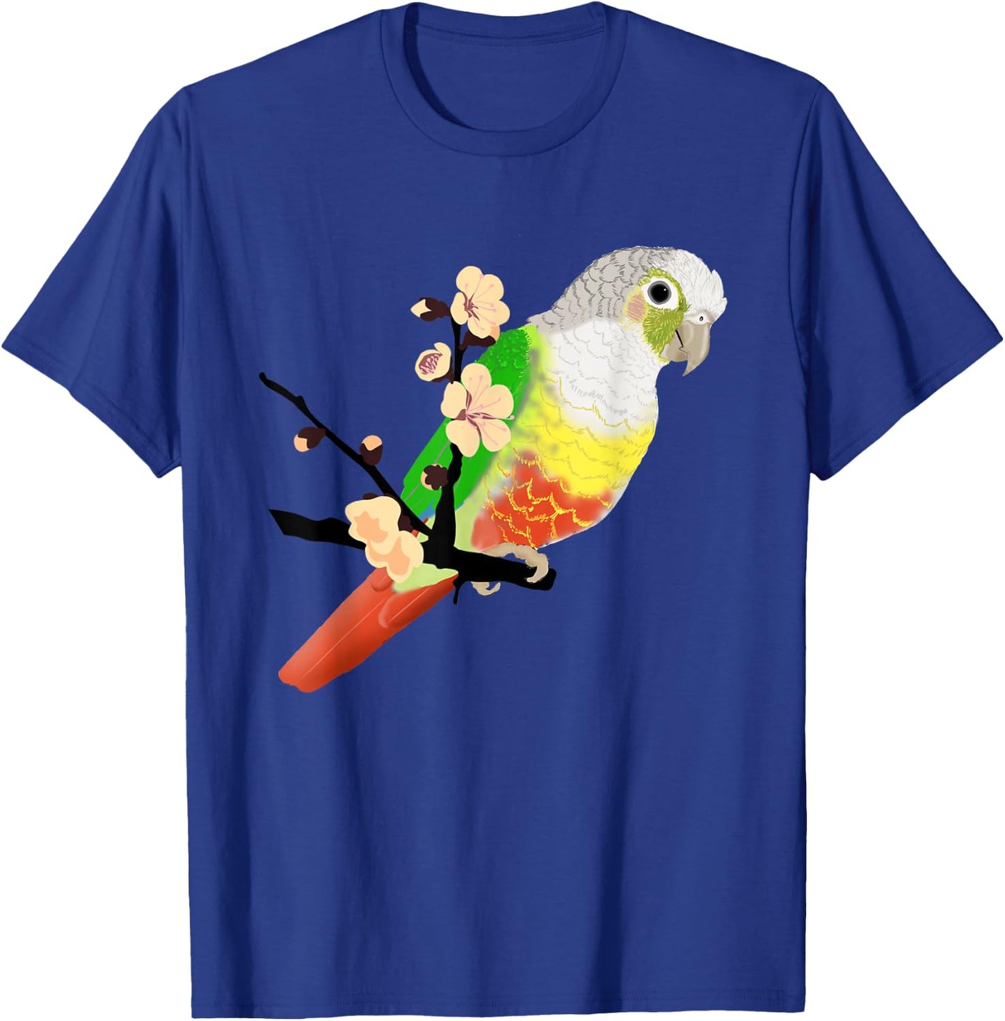 Pineapple Green Cheek Conure T-Shirt - T-Shirt | Royal